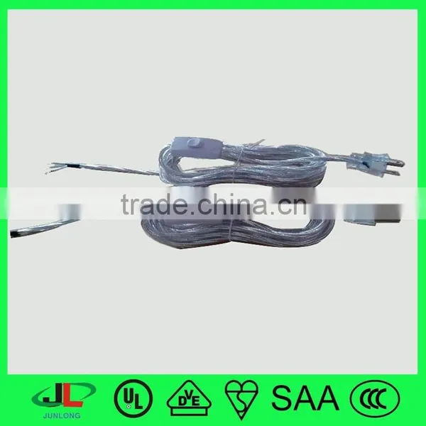 Stripped Female End Type and NEMA Male End Type 3 Pin Plug With Round Cable photo-5