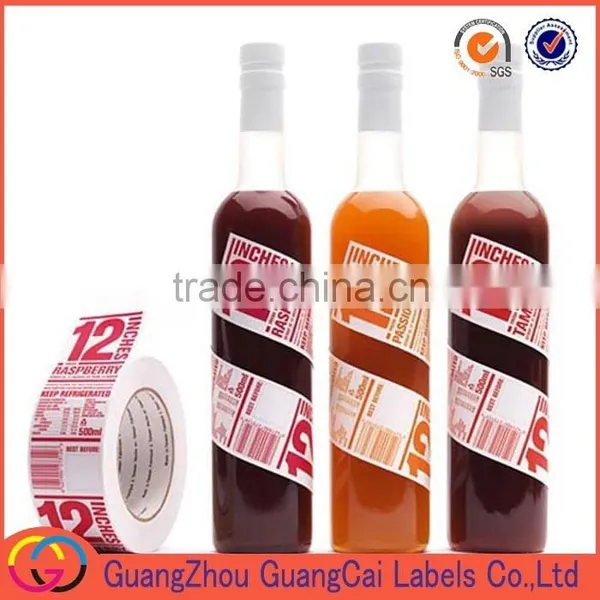 High Quality Custom Logo Cheap Bottle Sticker Self-adhesive Labels Stickers photo-5