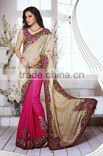 MULTI COLOUR GEORGETTE SAREE photo-5