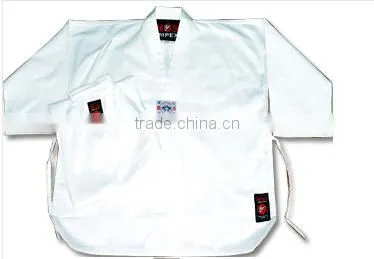 Taekwondo Uniforms White PC (65% Polyester 35%Cotton)
