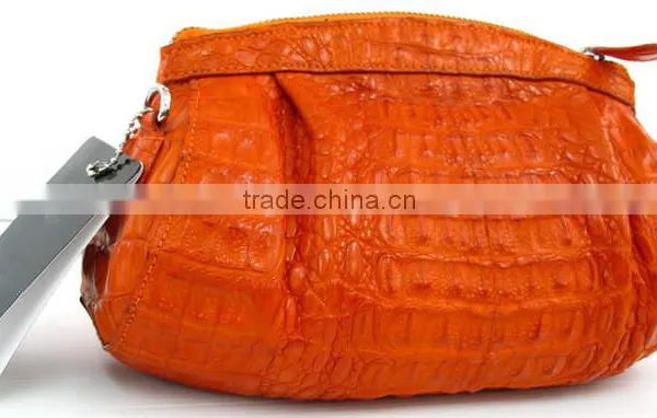 Fashion Women Genuine Leather Handbag Crocodile Bag Clutch Bag Shoulder Bag photo-3