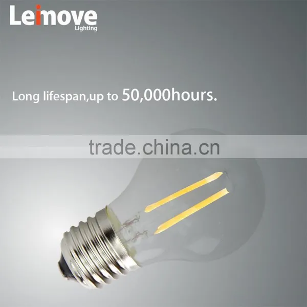 2016 New Desigin Japan 110v Round E27 Glass Led Light Bulb photo-3