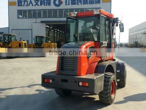 Cheap Farm Tractors Wheel Loader Oj-16 With Auger photo-6
