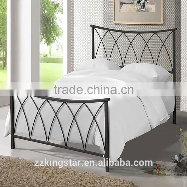 Black Iron Bed