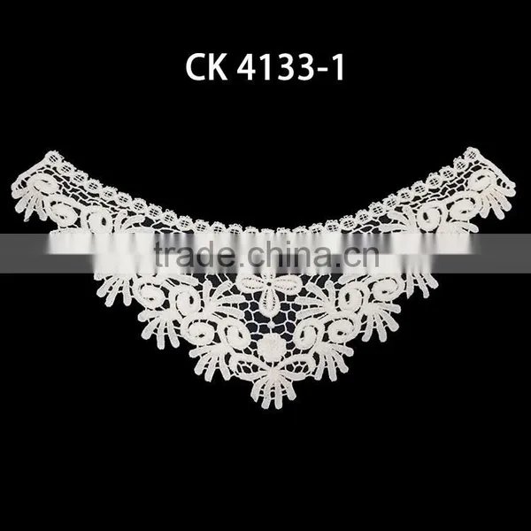 100% Cotton Fabric Fashion Embroidery Latest Women Collar Designs photo-6