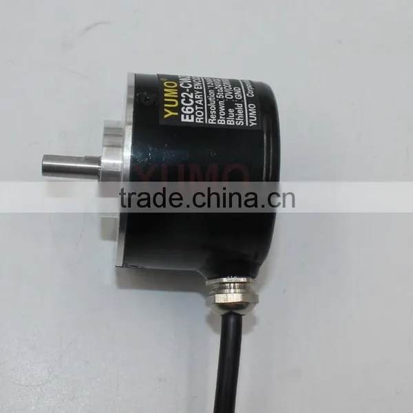 ok YUMO (E6C2-CWZ6C) 1200ppr Phase Rotary Encoder Price Incremental Rotary Encoder photo-2