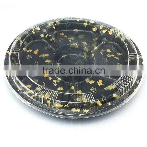 Sushi Container Round Plastic Packaging Food Sushi Box