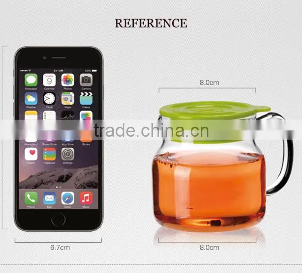 Wholesale Glassware Suppliers High Borosilicate Water Filter Pitcher for 500ml photo-3