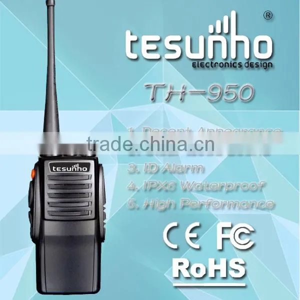 TESUNHO TH-950 With 99channels and 3500mah Battery Professional Railroad Two Way Radio Uhf/vhf