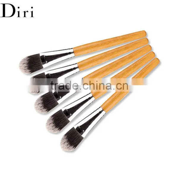 Women Beauty Bamboo Handle Makeup Face Foundation Brush photo-3