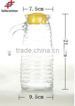 No.1 Yiwu & Ningbo Exporting Commission Agent Wanted 1L Drinking Water/juice Jug Set With 4 Glass Cups photo-2