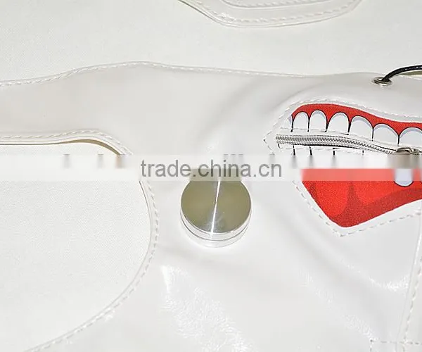 Japan Anime Tokyo Ghoul Kaneki Ken Adjustable Zipper Masks PU Leather Cool Mask photo-6