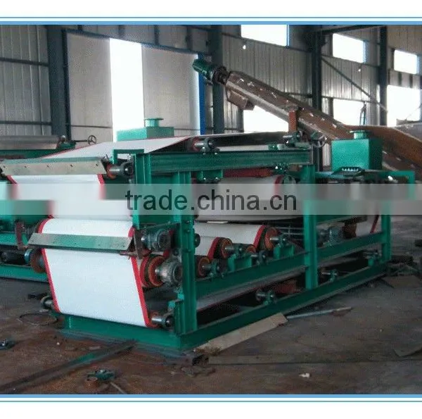 Belt filter press plate machine