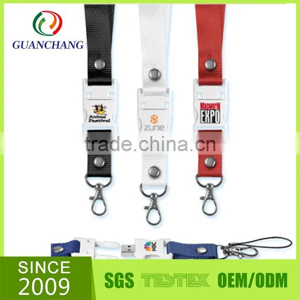New Premium Wholesale China Products Custom id Card Holder Printed Lanyard With Usb Flash Drive