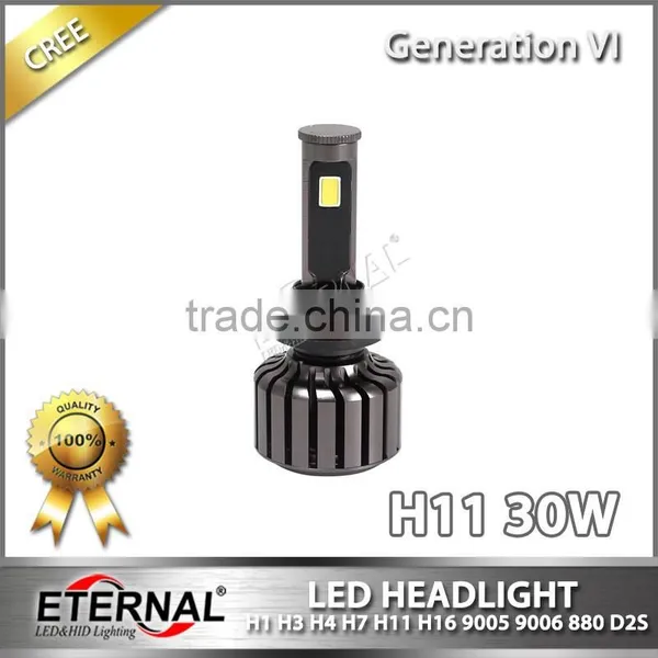 Universal Size LED Headlight Bulb Replacement H1 H3 H4 H7 H11 H13 9005 9006 880 D2S Car Automotive Led Headlight Bulb Kit photo-4