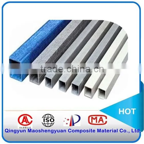 UV Resistant High Strength GRP Rectangular Tube/frp Rectangular Tube/rectangular Tube photo-6
