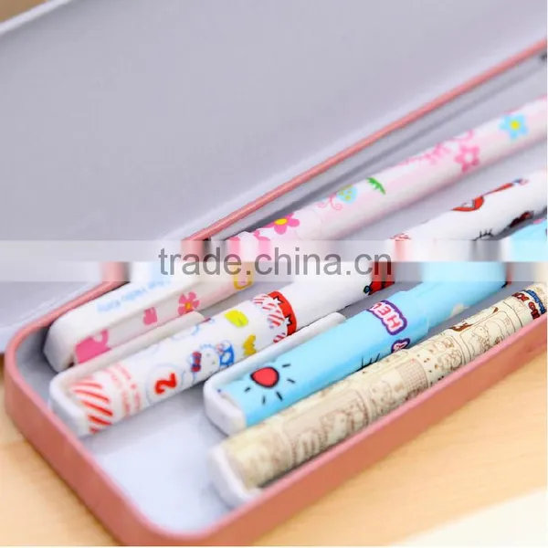 Factory Wholesale Metal Pencil Case Rectangular Cartoon Metal Tin Case photo-4