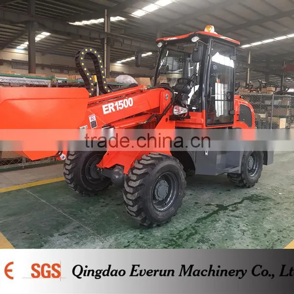 Everun Brand New ER1500 Mini Teleacopic Loader With Wider Bucket photo-6