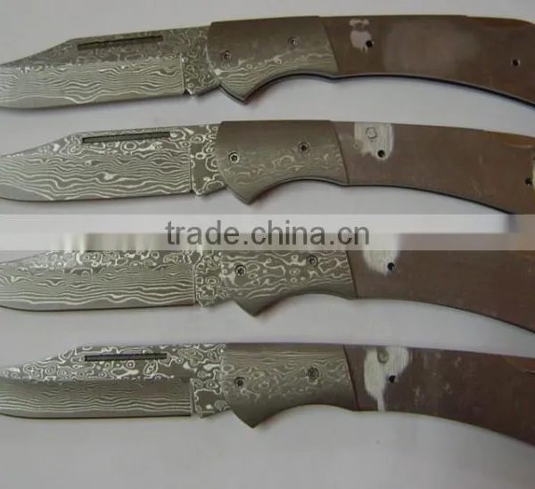 China Damascus Steel Pocket Knives photo-2
