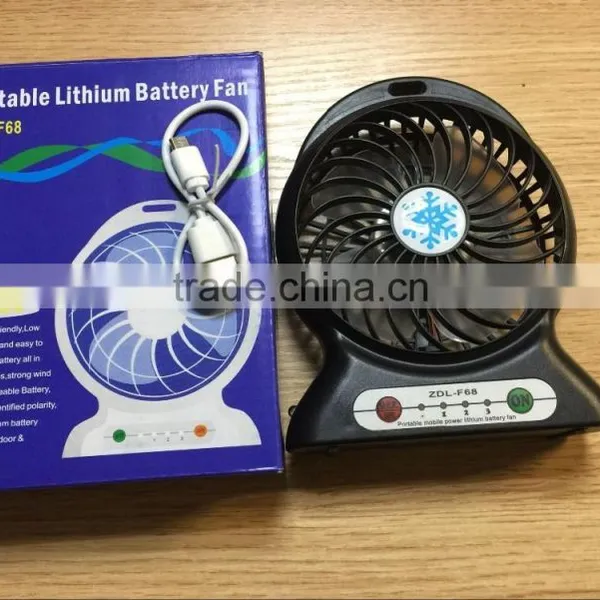 Custom Portable Hand Held Mini Electric Hand Fan for Phone photo-3