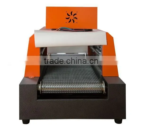 400*300mm Small PVC/PP/POF Film Net Belt Thermal Shrink Packaging Machine photo-2