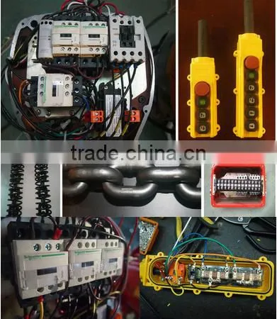 10ton Reliable Electric Chain Hoist Rolling Door With Imported Electrical Part photo-3