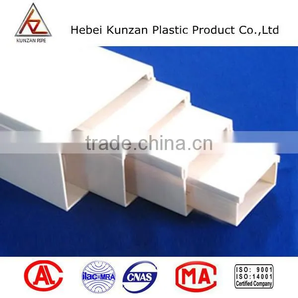 Pvc Industrial Trunking for Electric Cable Protection 100x50 100x100 photo-3