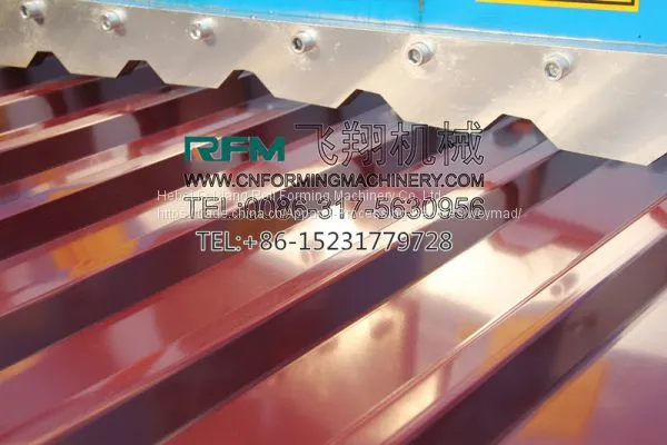 Color Coated Roofinng Roll Forming Machine photo-5