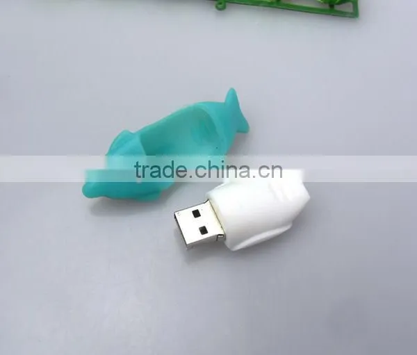 Environmental Silicone Cartoon USB Shell Pvc Usb Stick photo-3