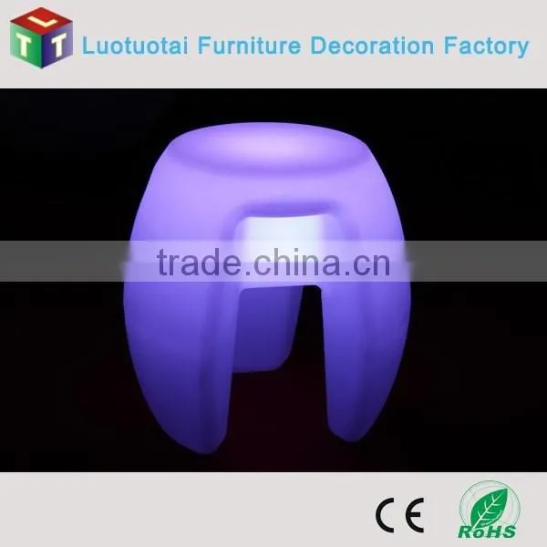 Full Color Lighted up LED Stool Chair for Party With Remote Control photo-5