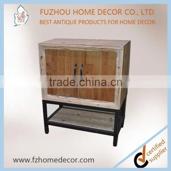 2017 Good Quality Antique Wooden Cabinet With Metal Leg for Living Room photo-2