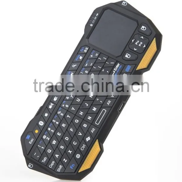 Wireless Bluetooth Mini Keyboard With Built-in Touchpad Air Mouse Remote Control for Android and IOS photo-4
