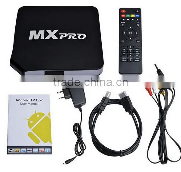 Factory Price Amlogic S805 MX Pro Android 4.4.2 Smart TV Box With BT 4.0 photo-4