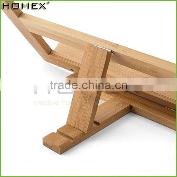 Bamboo Reading Rest Cookbook Cook Book Holder Rack Stand Homex-BSCI photo-4