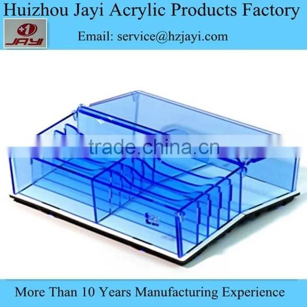 Chinese Supplier Acrylic Stationary Rack and Pen Holder Clipboard photo-5