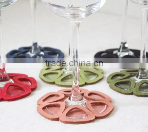Hot New Products for High Quality Felt Glass Coaster Glass Cup Mat Made in China Wholesale on Website photo-4