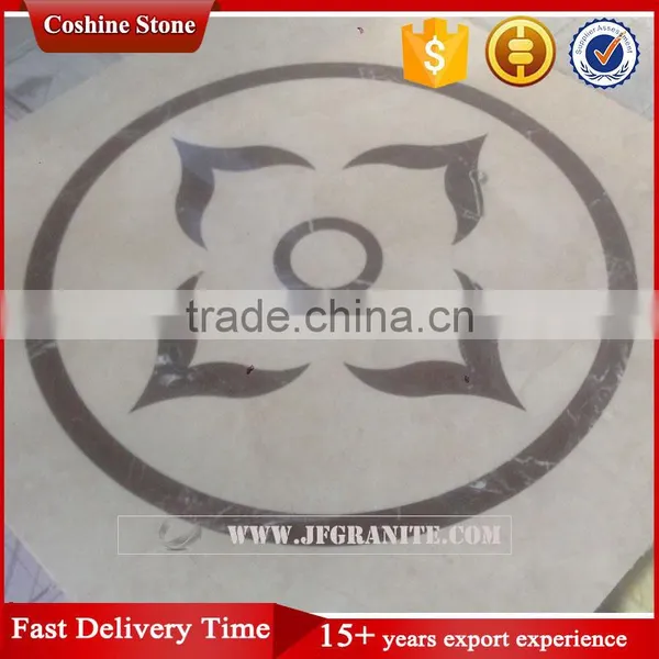 Jianfa Water-jet Marble Floor Tiles Medallions photo-2