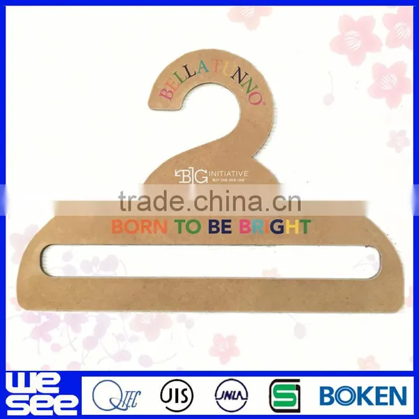 Brand New Eco-friendly Recyclable Cardboard Hanger Paper Hangers photo-6
