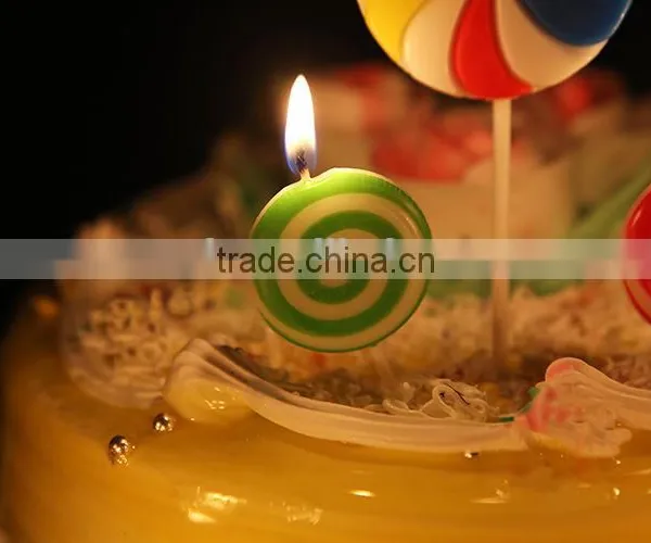 Colourful Lollipop Happy Birthday Candle for Children photo-4