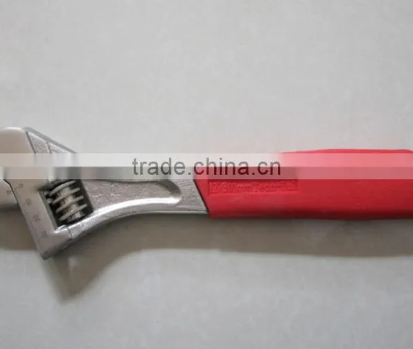 YF225 Adjustable Spanner With Rubber Handle