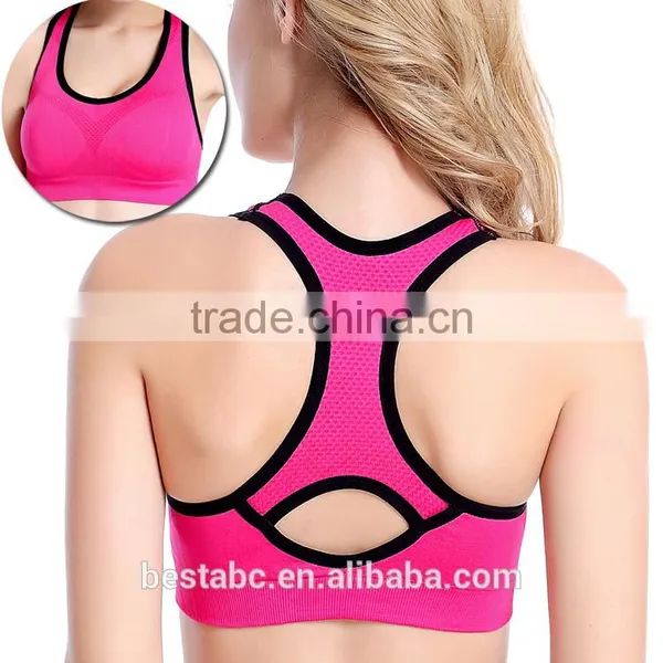 Wholesale Hot Sexy Breathable Women Sports Yoga Bra With Great Stretch photo-2