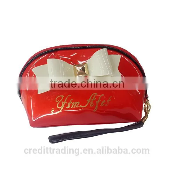 Trendy Women Candy Color Cosmetic Bag Fashion Bag photo-2