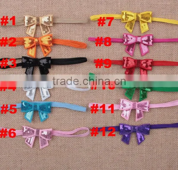 Fashion Baby Hair Accessories Toddler Hair Bow Baby Headband Cheap Wholesale photo-2