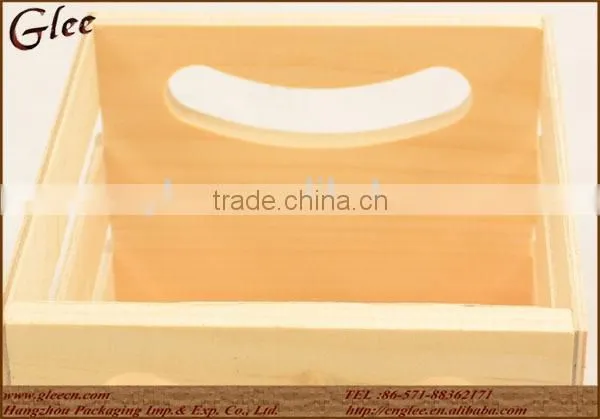 Unpainting Handmade Natural Miniature Wooden Crate for Sale photo-2