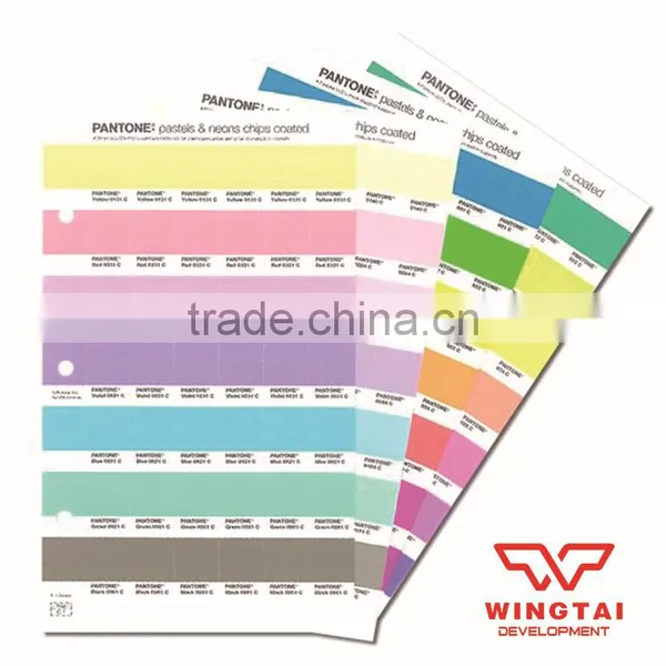 Pantone Color Chart GB1504 Pantone Plus Series Pastel & Neons Chips Color Book GB1504 photo-6