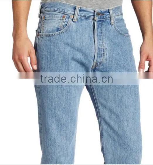 Wholesale OEM Sell Classic Simple Style Design for Men Eco-friendly Jeans photo-2