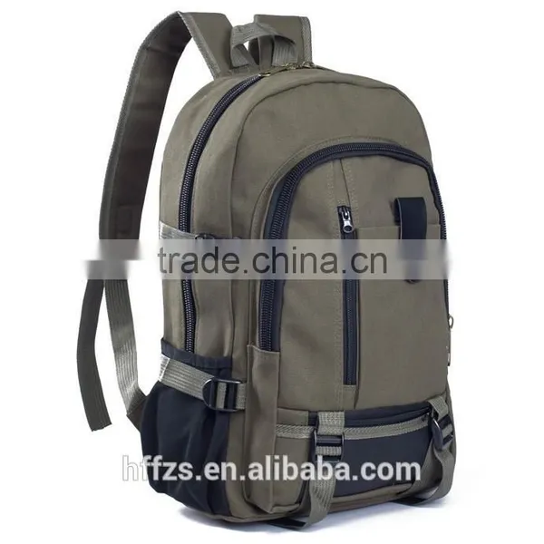 HFR-YB41 Korean Style Trend Explosion Models Selling Hiking Canvas Backpack Male photo-2
