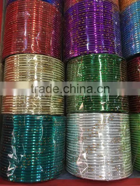 Box of Multicolor Metal Bangles , 48 Dozen photo-2