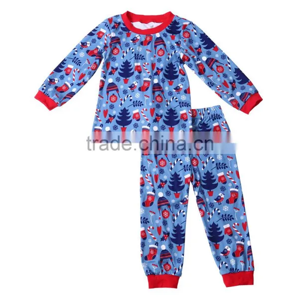 Hot Sale Children Boutique Clothing Printed Kids Pajamas Children Pajamas Fall &winter Kids Outfits photo-6