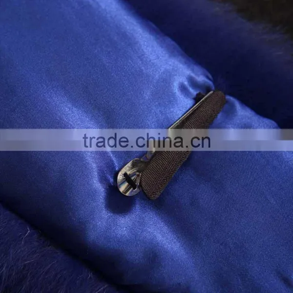Myfur Short Fox Fur Trim Collar For Ladies Winter Jacket Wholesale photo-5